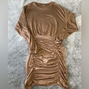Brown SHEIN dress